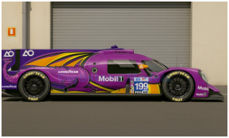 Modelauto 1:64 | Spark 64S070 | Oreca 07 Gibson LMP2 | AF-Corse 2025 #199 - L.Del&eacute;traz - P.Hyett - D.Cameron