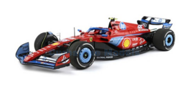 Modelauto 1:18 | BBR Models BBR241865 | Ferrari SF-24 2024 #55 - C.Sainz