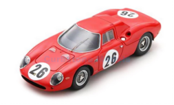 Modelauto 1:43 | Looksmart LSRC127 | Scuderia Ferrari 250 LM 1966 #26 - D.Piper - M.Parkes