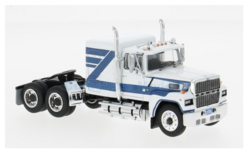 Vrachtwagen 1:64 | IXO-Models 64TR011A | Ford LTL-9000 White and Blue 1978