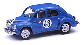 Modelauto 1:43 | IXO-Models LMC084 | Renault 4 CV 1950 #48 - J.Lecat - F.Pons