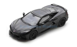 Modelauto 1:43 | Spark S5061 | Chevrolet Corvette C8 Black 2019