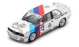 Modelauto 1:43 | Spark SG608 | BMW M3 E30 1986 #72 - D.Quester - M.Oestreich - W.Vogt