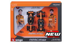 product1:43 | Bburago 18-38109 | McLaren Formula One Team MCL38 2023 #81 #4 - O.Piastri - L.Norris