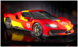 product1:43 | Looksmart LS564H | Ferrari 296 Speciale Piloto Red #51 499P Hypercar Livery 2025 #51