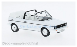 product1:43 | IXO-Models CLC590N.22 | Volkswagen Gold MK.I Carbriolet White 1981