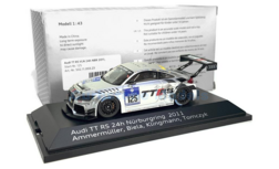 product1:43 | Spark 5021100323 | Audi TT RS | Abt 2011 #125 - M.Ammerm&uuml;ller - F.Biela - J.Klingmann - M.Tomczyk