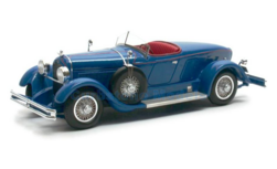 product1:43 | Matrix MX50406-041 | Duesenberg Model X McFarlan Boat Roadster Blue 1927