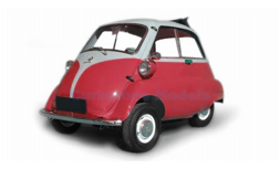 product1:18 | Minichamps 110024001 | BMW Isetta White and Red 1955