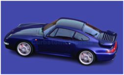 product1:18 | Minichamps 155061182 | Porsche 911 Turbo S Blue 1997
