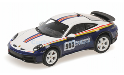 product1:43 | Minichamps 410062075 | Porsche 911 Roughroads Dakar Rothmans Blue and White 2024