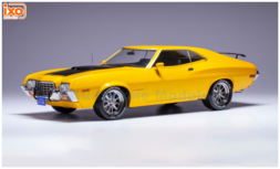 product1:18 | IXO-Models 18CMC186.22 | Ford Gran Torino Sport Yellow 1972