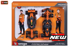 product1:24 | Bburago 18-28051 | McLaren Formula One Team MCL38 2023 #81 #4 - O.Piastri - L.Norris