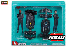 product1:24 | Bburago 18-28062 | Mercedes AMG Petronas Formula One Team W14 E-Performance 2023 #44 #63 - L.Hamilton - G.Russell