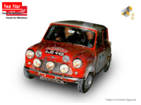 product1:12 | Sunstar 5322 | BMW Mini Cooper S | British Motor Corporation (BMC) Works Team 1965 #52 - T.M&auml;kinen - P.Easte
