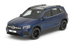 Product 1:43 | Schuco S03987 | Mercedes Benz GLB Model X247 Dark Blue 2019