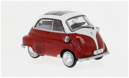 Product 1:43 | IXO-Models CLC604N.22 | BMW Isetta Red and White 1959