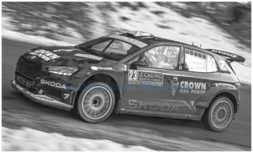 Product 1:43 | IXO-Models RAM979.22 | Skoda Fabia RS Rally2 2025 #23 - G.Greensmith - J.Andersson