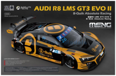 Product 1:24 | MENG CS-011 | Audi R8 LMS GT3 EVO II | B-QUIK Absolute Racing 2023 #26 - H.Kiks - A.Tangphuncharoen 
