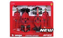 Product 1:24 | Bburago 18-26817 | Scuderia Ferrari SF-23 2023 - C.Sainz - C.Leclerc