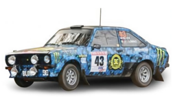 Product 1:18 | Sunstar 4865 | Ford Escort RS 1800 Mk.II 2023 #43 - A.Gelsomino - K.Block