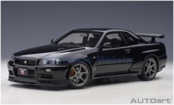 Product 1:18 | Autoart 77407 | Nissan Skyline GT-R (R34) V-Spec II Black Pearl 2001