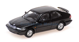 Product 1:87 | Minichamps 870170121 | Saab 900 TURBO 16S AERO COUPE Zwart 1987