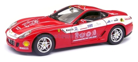 Product 1:18 | Hotwheels L7117 | Ferrari 599 GTB Fiorano Rood 2006