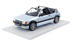 Product 1:18 | Solido S1806203 | Peugeot 205 CTI Blue Metallic Silver 1989