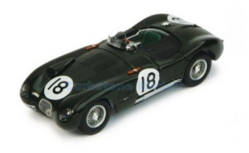 Product 1:43 | Spark 43LM1953 | Jaguar XK 120 C (C-type) 1953 #18 - T.Rolt - D.Hamilton