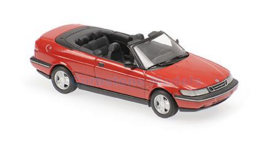 Product 1:43 | Minichamps 940170530 | Saab 900 Cabrio Rood 1995
