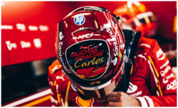 Product 1:5 | Looksmart LSHEL017 | Bell Helmet | Scuderia Ferrari 2024 #16 - C.Leclerc