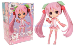 Product  | Banpresto 18438 | Q-posket Vinyl Figure Sakura Miku Bright Pink - S.Miku