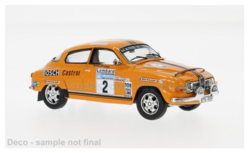 Product 1:43 | IXO-Models RAC466SB-003SP | Saab 96 V4 1974 #2 - S.Blomqvist - H.Sylvan