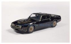 Product 1:43 | IXO-Models CLC619N.22 | Pontiac Firebird Trans Am Black and gold 1977