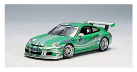 Product 1:43 | Autoart 60671 | Porsche 997 Super Cup Genuine Part Groen 2006 #89
