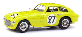 Product 1:43 | Artmodel ART016 | Ferrari 166 Yellow 1950 #27 - Y.Simon