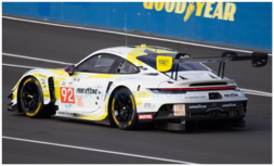 Product 1:43 | Bburago 18-38320 | Porsche 911 GT3 R LMGT3 | Manthey PureRxcing 2024 #92 - K.Bachler - J.Sturm - A.Malykhin
