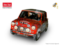 Product 1:12 | Sunstar 5322 | BMW Mini Cooper S | British Motor Corporation (BMC) Works Team 1965 #52 - T.M&auml;kinen - P.East