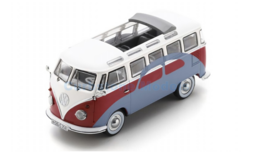Product 1:43 | Schuco 43U00101 | Volkswagen T1 Samba Red, white and Beetle
