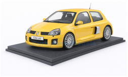 Product 1:43 | Solido S4318102 | Renault Clio V6 Phase 2 Yellow Sirius 2003
