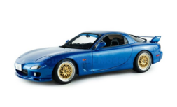 Product 1:18 | Solido SO1810611 | Mazda RX7 FD3S Innocent Blue Mica 1999