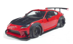 Product 1:18 | Solido SO1813605 | LB Performance Toyota GT86 Liberty Walk body kit Red 2024