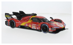 Product 1:24 | Bburago 18-26309 | Scuderia Ferrari / AF-Corse 499P 2023 #51 - J.Calado - A.Giovinazzi - A.Pier Guidi