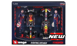Product 1:24 | Bburago 18-28061 | Oracle Red Bull Racing RB19 2023 - J.Verstappen - S.P&eacute;rez