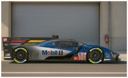 Product 1:18 | Spark 18S1066 | Cadillac Wayne Taylor Racing V-Series.R Hypercar 2025 #101 - F.Albuquerque - R.Taylor - J.Taylor