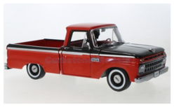 Product 1:18 | Sunstar 1304 | Ford F-100 Custom Cab Pickup Blue and Black 1965