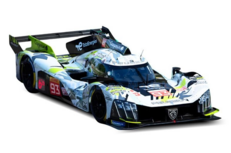 Product 1:18 | Solido SO1812501 | Peugeot TotalEnergies 9x8 2025 #93 - M.Jensen - J.Verge - P.di Resta