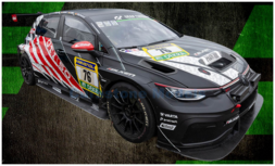 Product 1:43 | Spark SG1075 | Volkswagen Golf GTi Clubsport | Max Kruse Racing 2026 #76 - T.Hochwind - N.Otto - F.Vettel - J.Mo