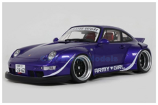 Product 1:18 | GT Spirit GT562 | RWB Porsche 911 Army Girl Purple 2015